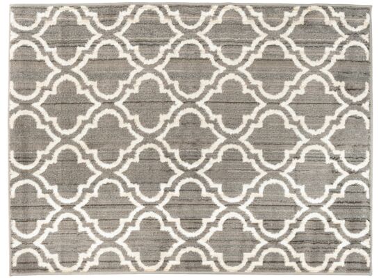 Dywan Carter 120 x 160 cm koniczyna szara