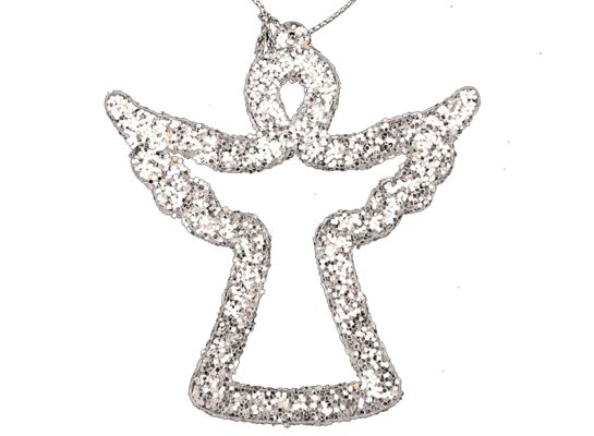 Zawieszka plastikowa anioł