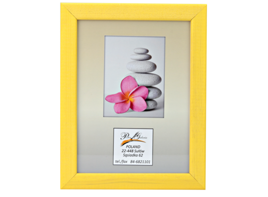 Ramka na zdjęcie drewniana 13 x 18 cm