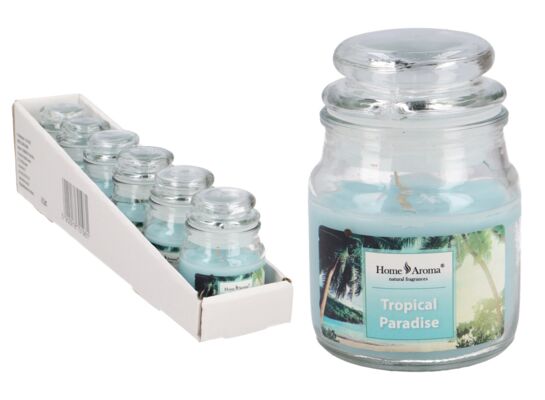 Świeca zapachowa w szkle tropikalny