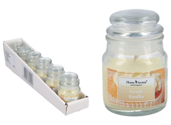 Świeca zapachowa w szkle waniliowy