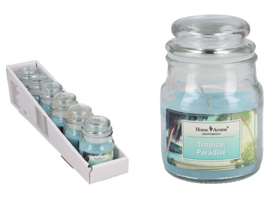 Świeca zapachowa w szkle tropikalny