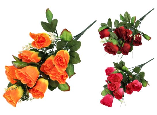 Kwiat sztuczny 9 główek 35 cm