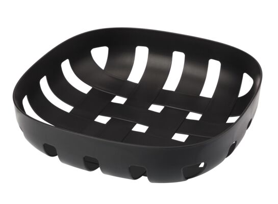 Koszyk kwadratowy DECOR 26 x 26 cm czarny