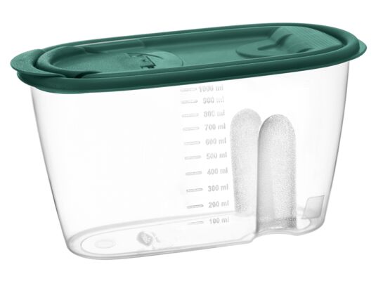 Pojemnik na artykuły sypkie 1 l MOLLY zielony