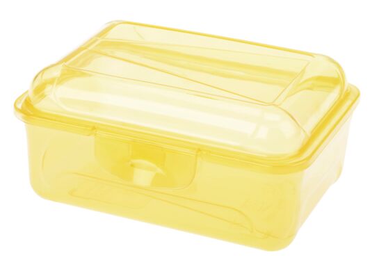 Lunchbox 10,5 x 14 x 7cm 26530 żółty