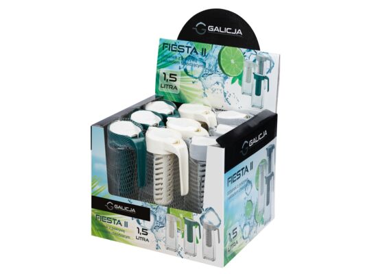 Dzbanek z pokrywką i wkładem chłodzącym FIESTA II 1,5 l