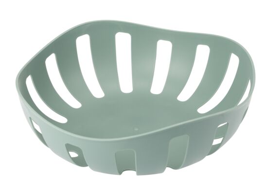 Koszyk okrągły DECOR 26 x 26 cm zielony