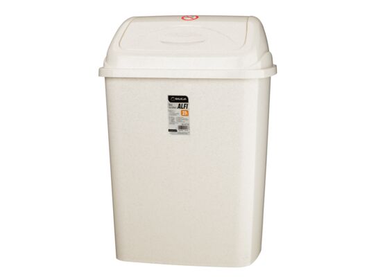 Kosz uchylny ALFI 27 l beż