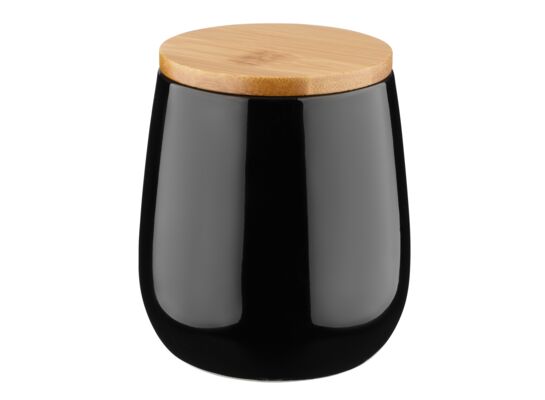 Pojemnik na płatki kosmetyczne BEVERLY czarny