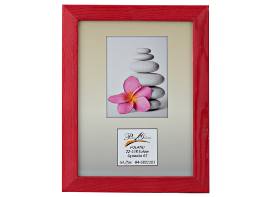 Ramka na zdjęcie drewniana 30 x 40 cm