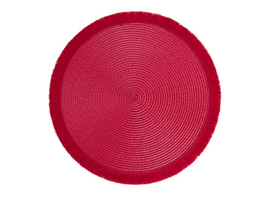 Mata stołowa okrągła AM-HAWAI 38 cm czerwona