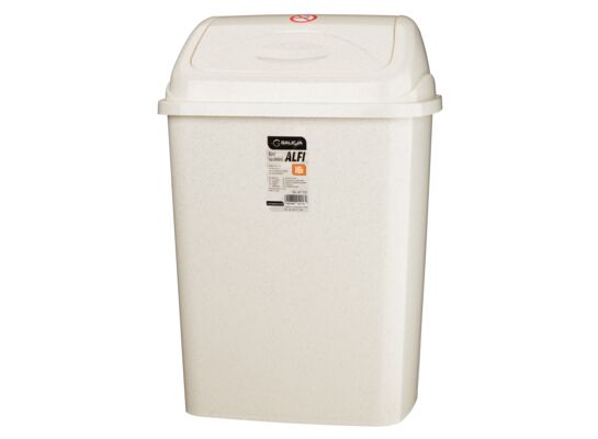 Kosz uchylny ALFI 16 l beż
