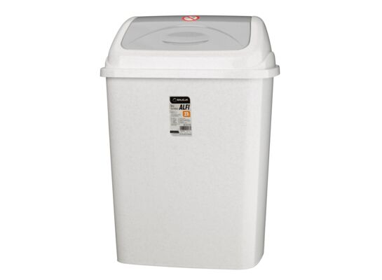 Kosz uchylny ALFI 27 l marmur