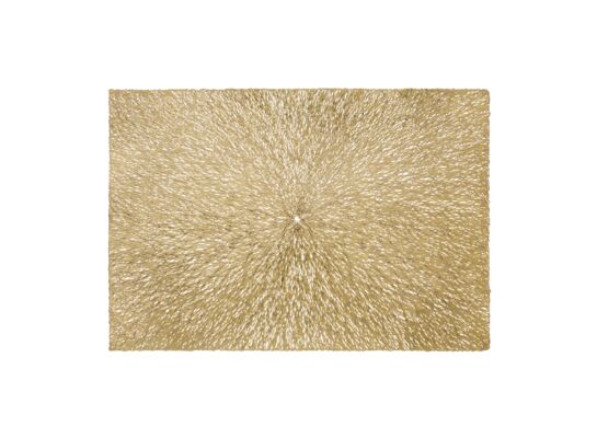 Mata stołowa prostokątna PVC AM-GLAMOUR 30 x 45 cm złota