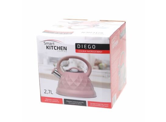 Czajnik Diego 2,7 l róż