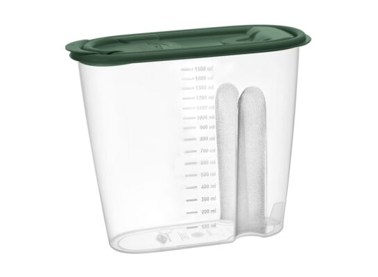 Pojemnik na artykuły sypkie 1,5 l MOLLY zielony