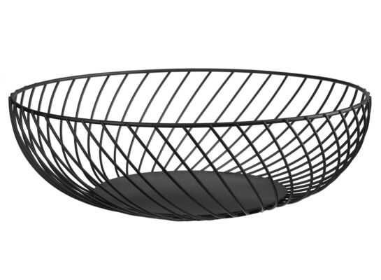 Koszyk metalowy COLLET 8,5 cm czarny