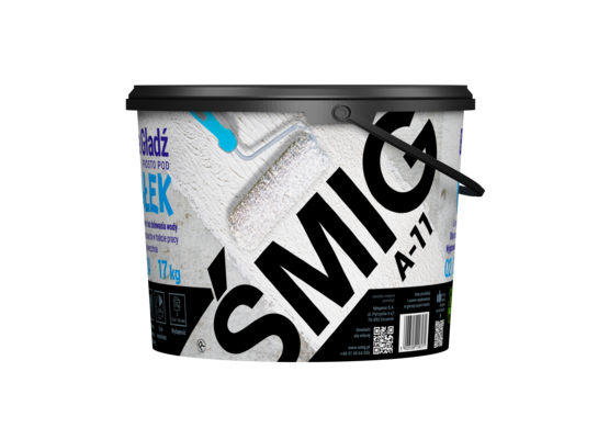 Gładź szpachlowa ŚMIG A-11 Prosto Pod Wałek 17 kg biała