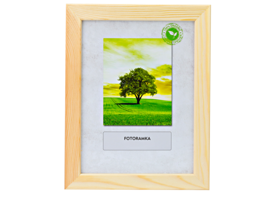 Ramka na zdjęcie drewniana 9 x 13 cm ECO