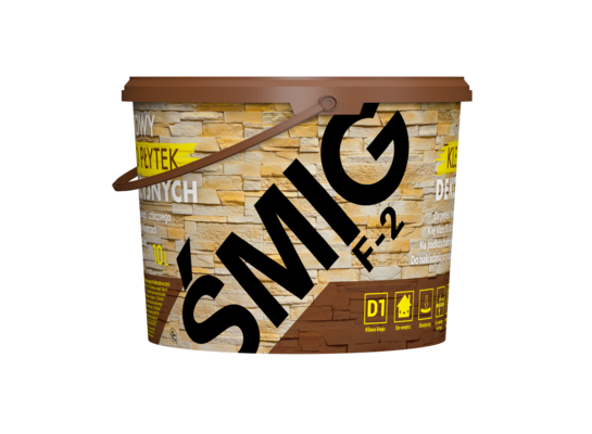 Gotowy klej do płytek dekoracyjnych ŚMIG F-2 15 kg