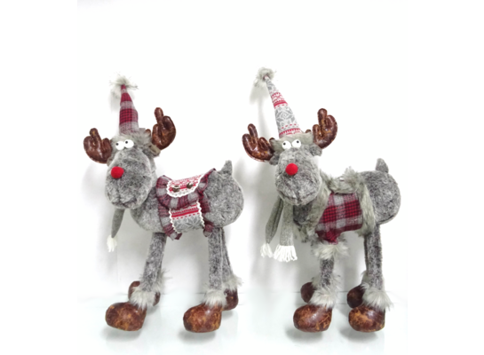Figurka tekstylna Renifer 48,26 cm