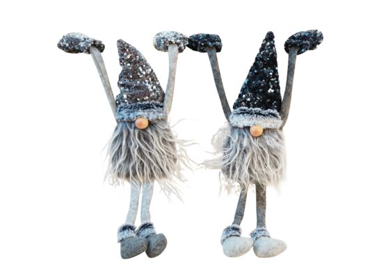 Figurka tekstylna Skrzat siedzący 54 cm