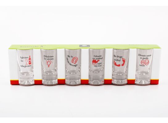 Kieliszek X - podkowa 0,025 l