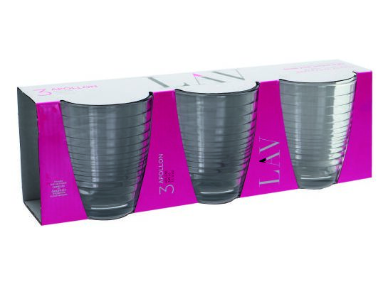 Szklanka Apollon 3 sztuki