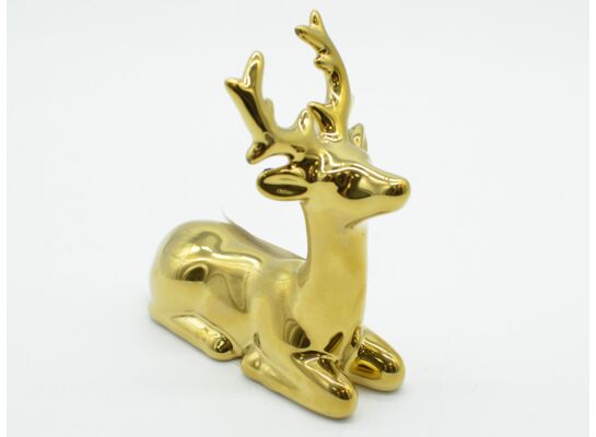 Figurka ceramiczna Jeleń