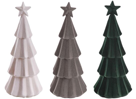 Figurka flokowana Choinka 19 cm