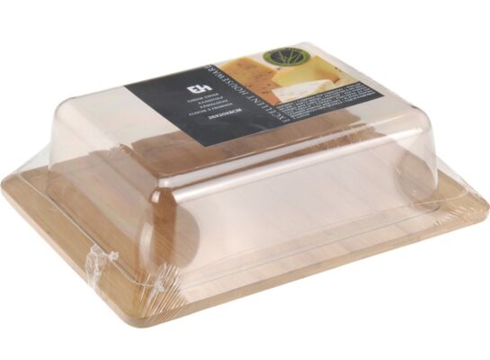 Kopuła serowa 26 x 20 x 7,1 cm podstawa z bambusa