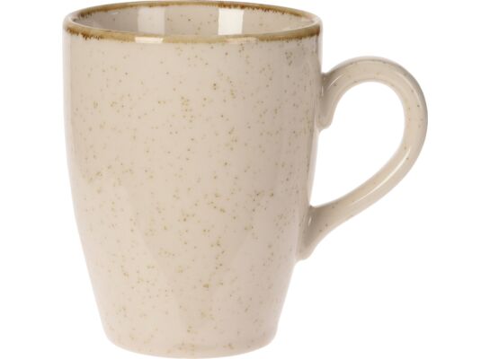 Kubek porcelanowy 350 ml 10,7 x 8 cm beżowy