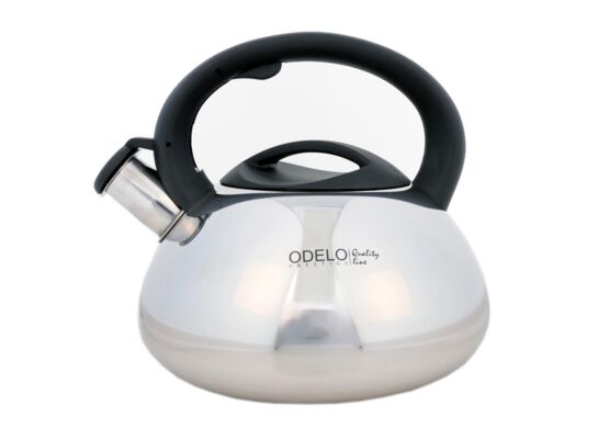 Czajnik stalowy LUCIO z gwizdkiem 3 l połysk