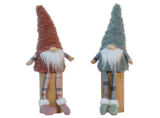 Figurka tekstylna Skrzat siedzący 55 cm