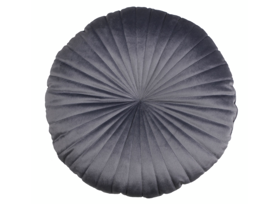 Poduszka VICKY Ø40 cm szara