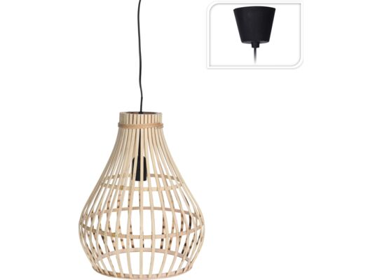 Lampa bambusowa 32 x 39 cm