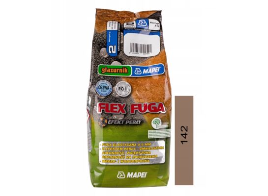 Flex fuga N.142 ALU Glazurnik 2 kg brąz Mapei