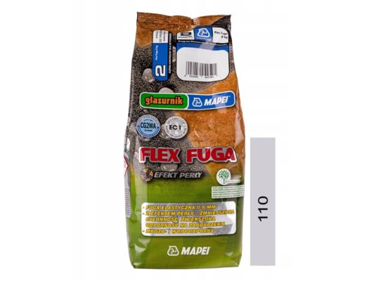 Flex fuga N.110 ALU Glazurnik 2 kg manhattan Mapei