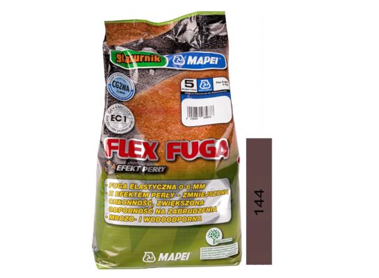 Flex fuga N.144 ALU Glazurnik 5 kg czekolada Mapei