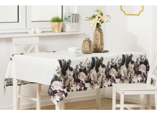 Obrus ALICE 140 x 180 cm biały