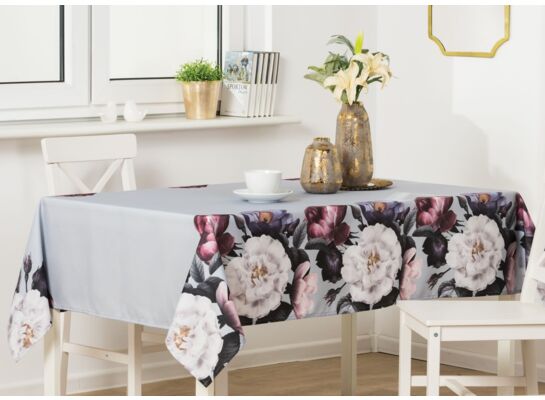 Obrus LUCIA 140 x 180 cm szary