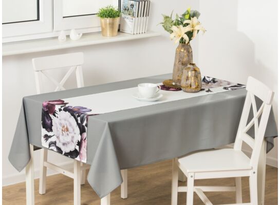 Bieżnik LUCIA 40 x 140 cm biały