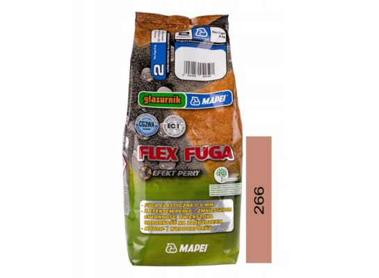 Flex fuga N.266 ALU Glazurnik 2 kg toffi Mapei