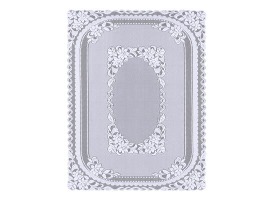 Obrus żakardowy ATRIA 140 x 180 cm biały