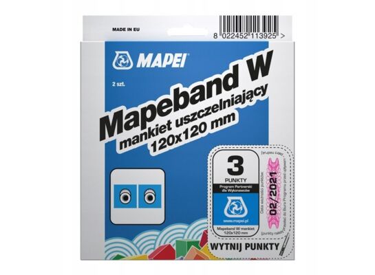 Taśma Mapeband W mankiet 120 x 120 2 sztuki Mapei
