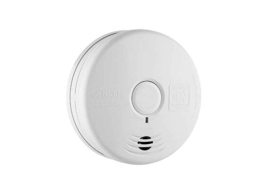 Dualny czujnik tlenku węgla i dymu wbudowana bateria Kidde