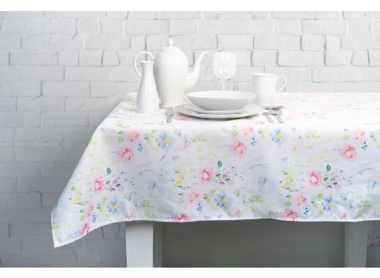 Obrus dekoracyjny Easter Joy 130 x 180 cm niebieski