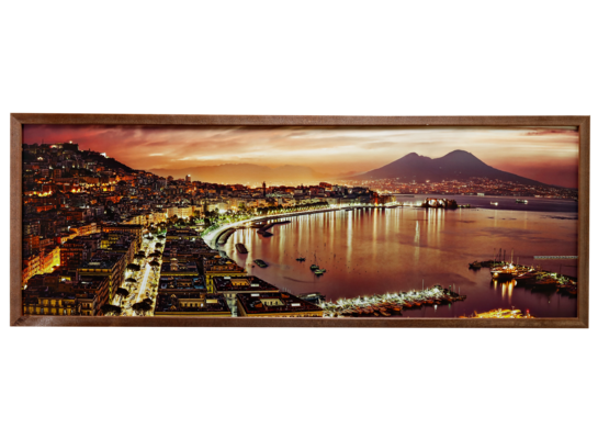 Fotografia - rama brązowa 35 x 100 cm