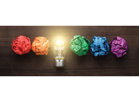 Obraz typu canvas 35 x 130 cm żarówka